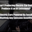 Electric cars emissions vs conventional 2 big questions